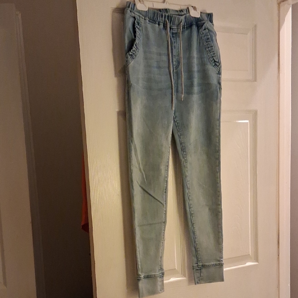 SHEIN Light Blue Women's Jeggings